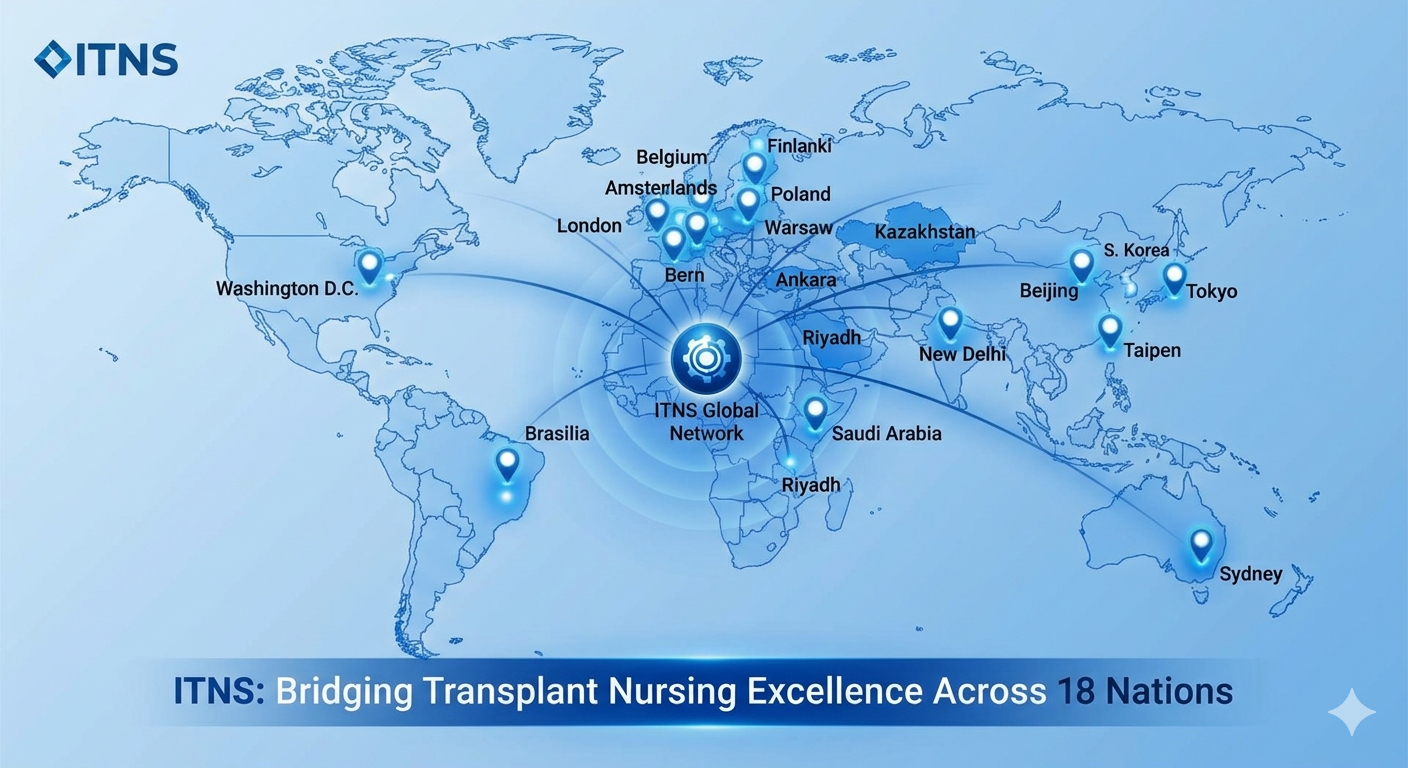 global ITNS Chapter map